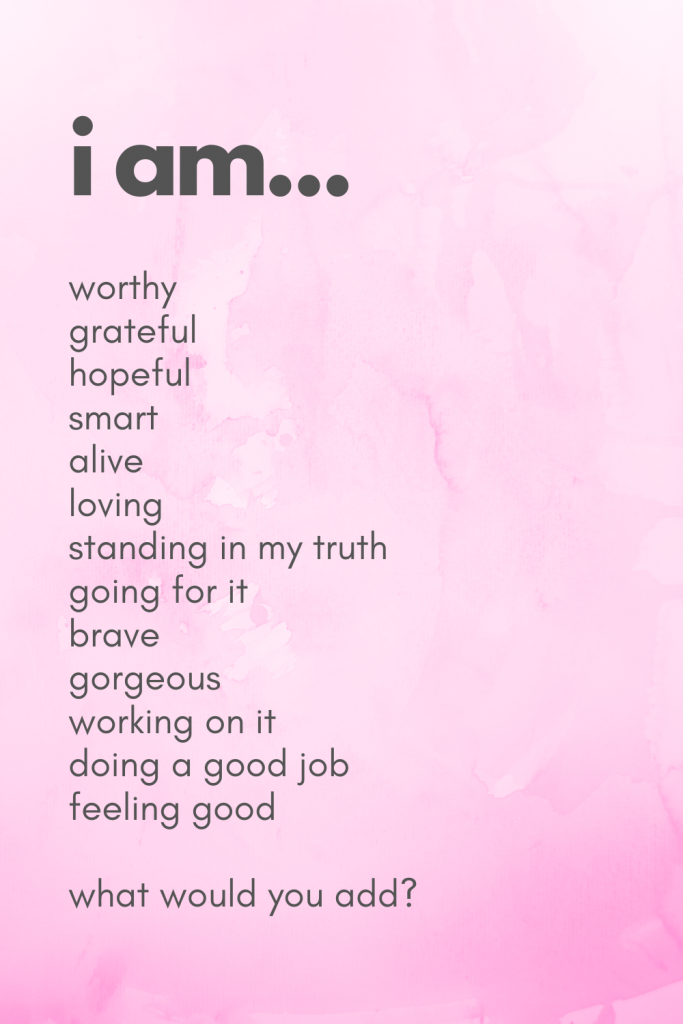 i am mantras and affirmations