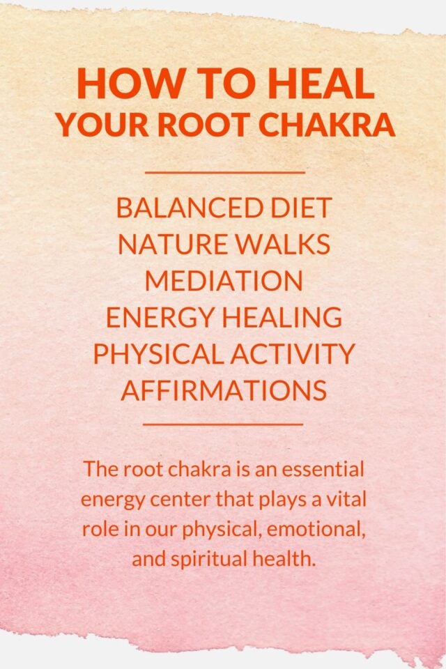 How To Heal Your Root Chakra A Thousand Lights